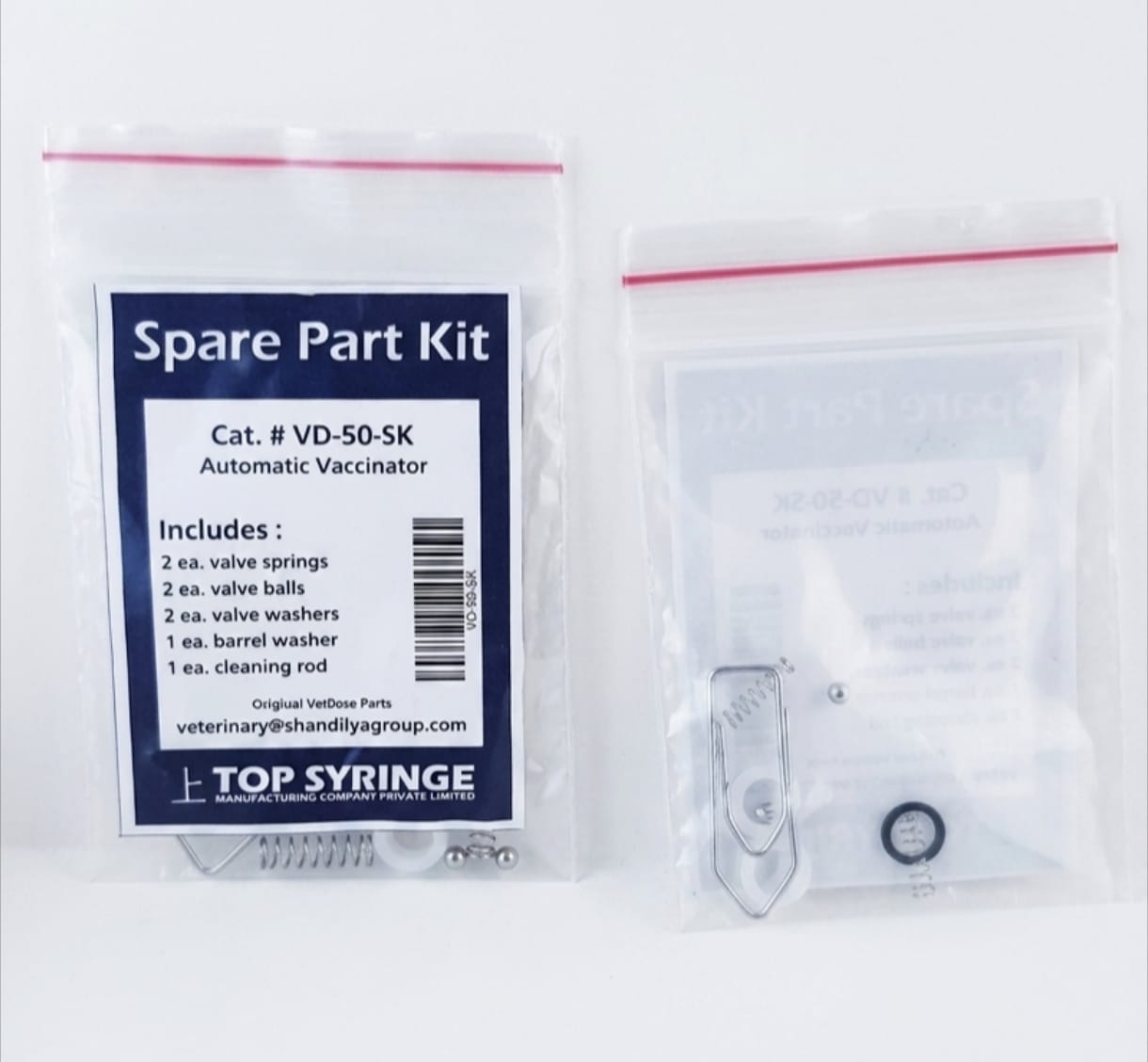 REPUESTO JERINGA PART KIT MISTIPLAS