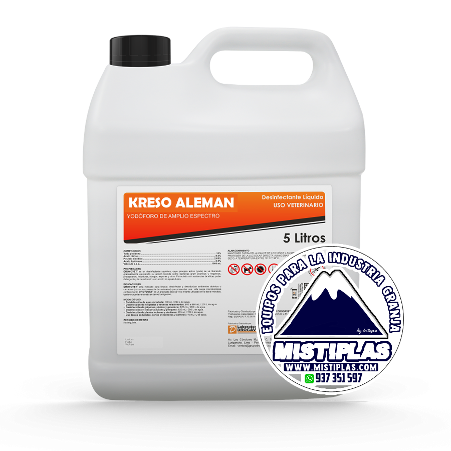 KRESO ALEMAN 5 LITROS MISTIPLAS