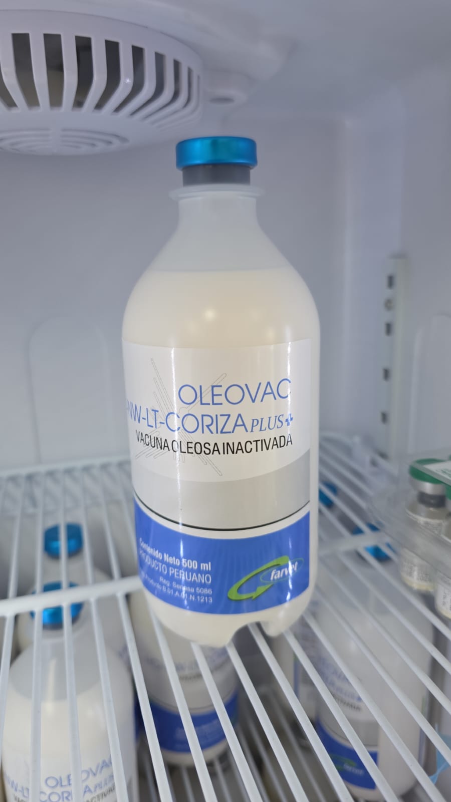 OLEOVAC HCI-NW-LT-CORIZA PLUS VACUNA 500ML FRASCO
