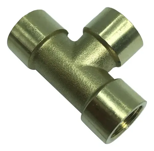 TEE DE BRONCE 1/4 TH X 1/4 TH X 1/4 TH MISTIPLAS